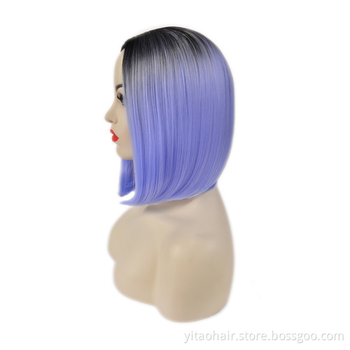 Factory Supply Synthetic BOBO head Synthetic Hair Wigs